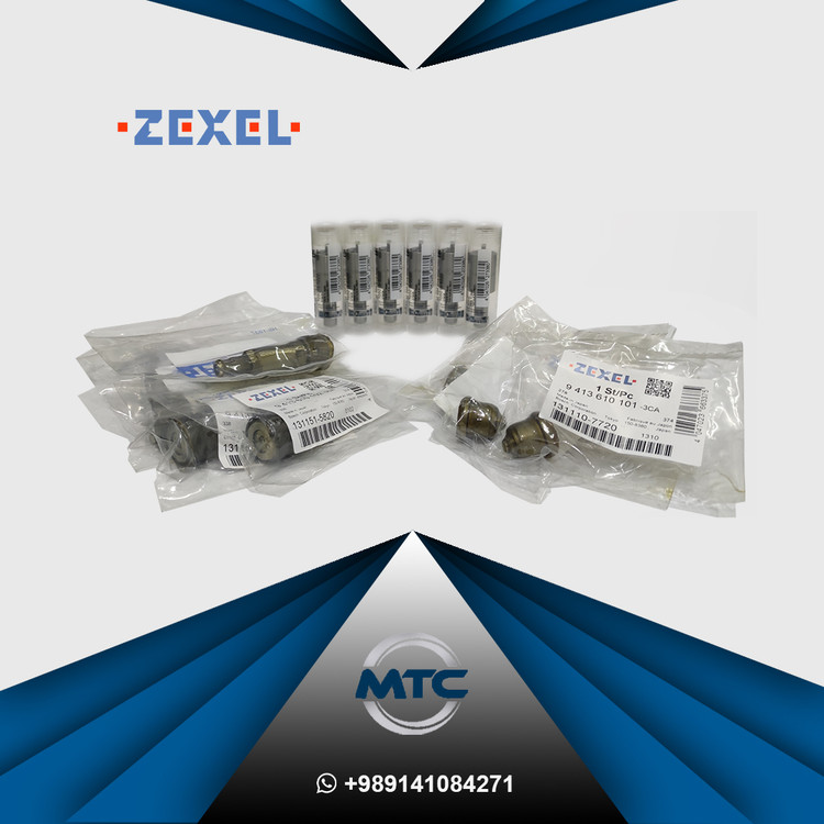 سوزن و سوپاپ و انژکتور لودر کوماتسو W90 زکسل ZEXEL