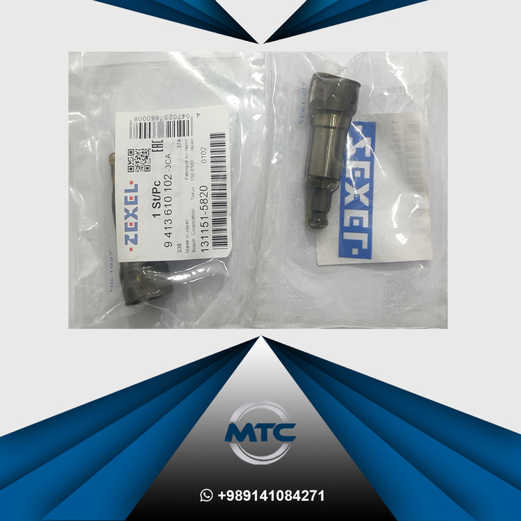 سوزن A74 پمپ گازوئیل لودر کوماتسو W90 زکسل ZEXEL