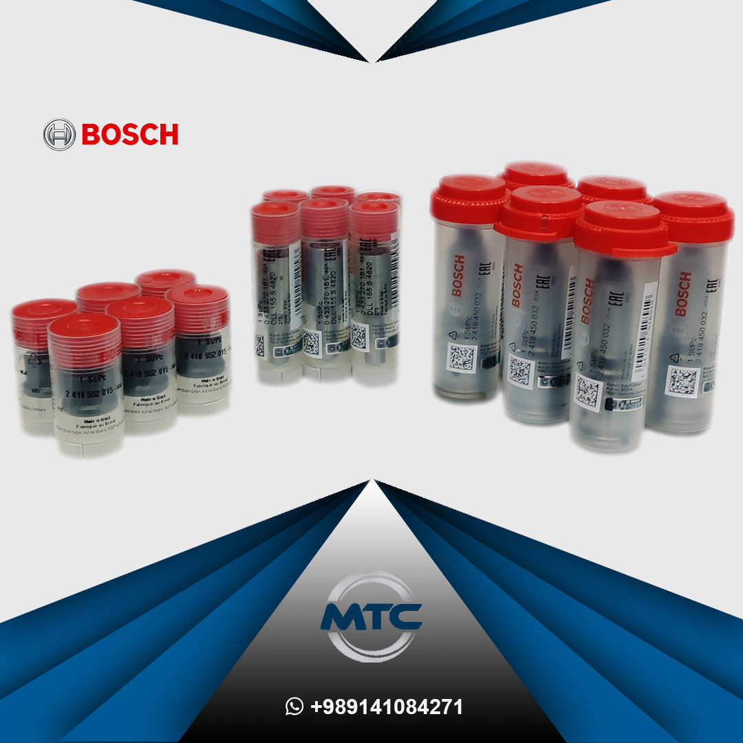 سوزن 055 و سوپاپ 051 و سوزن انژکتور P52 ولوو N10 جدید  BOSCH